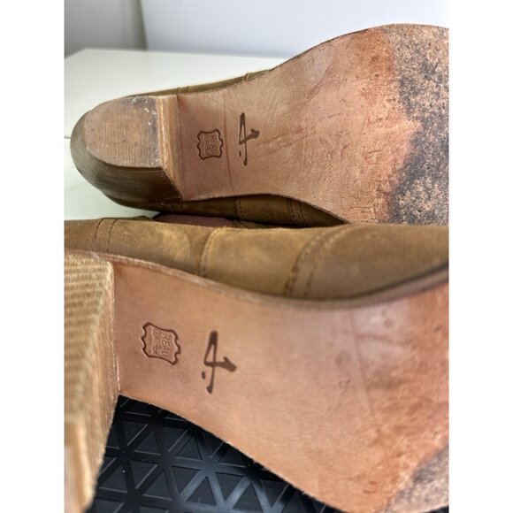 J Shoes Coventry Brown Ankle Boots 39/ 8.5 Chelsea Leathers - Picture 10 of 11